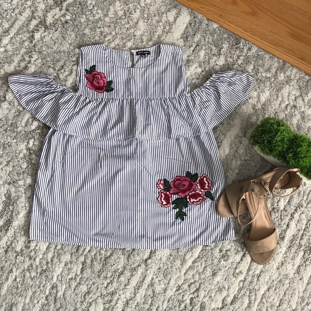 Cold Shoulder Blouse